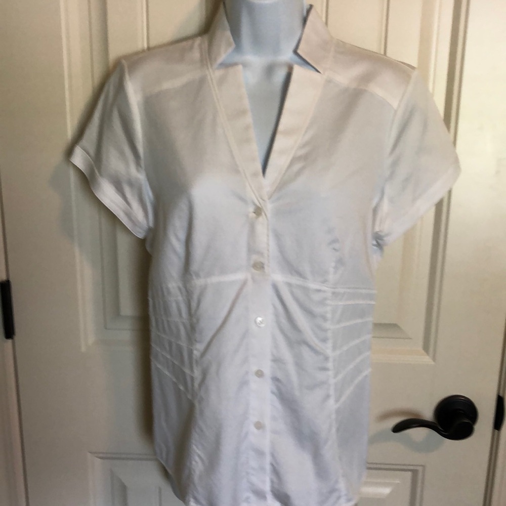 ANTONIO MELANI Classic White Blouse